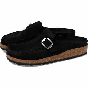 Birkenstock Buckley Suede Black Size 39 Excellent Condition